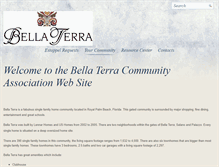 Tablet Screenshot of bellaterrahoa.org